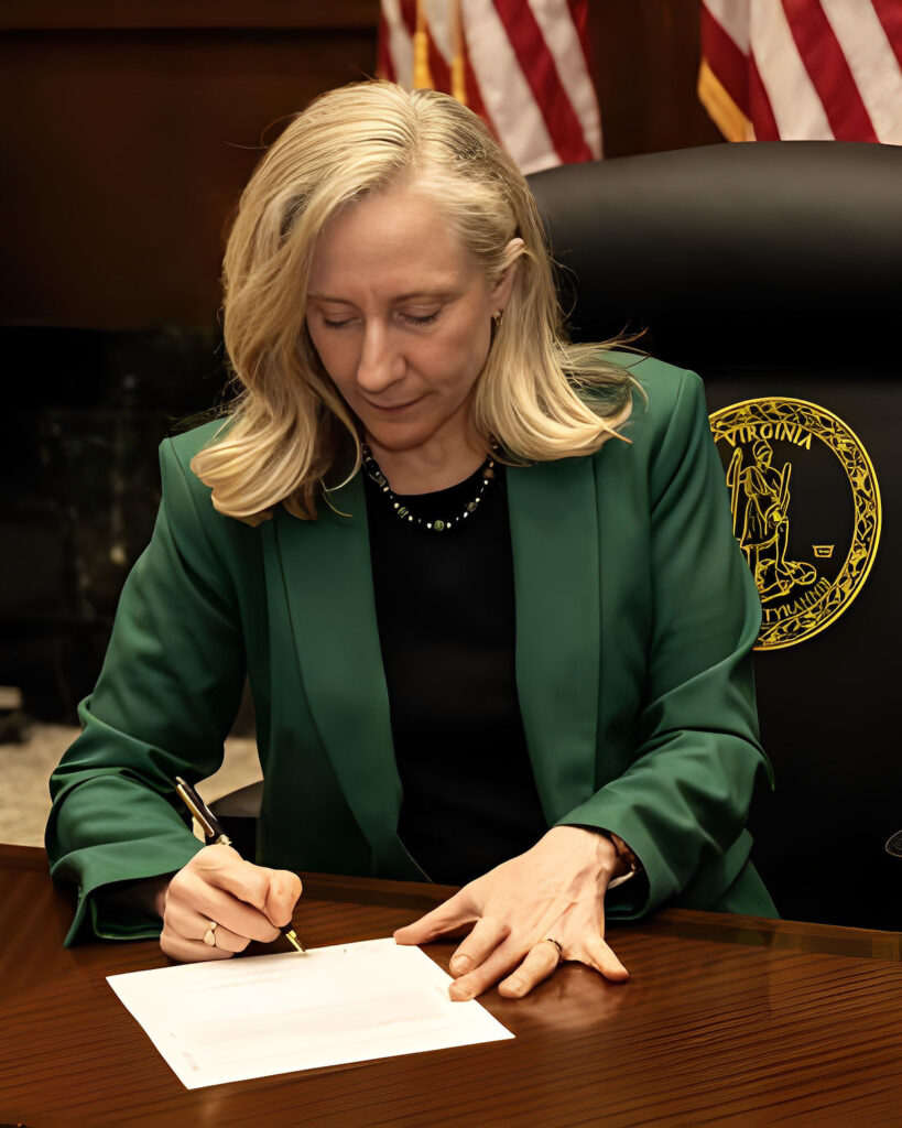 Governor Spanberger Signs Legislation